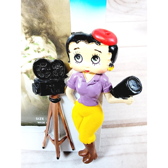 Vintage Betty Boop 1995 Vandor Photo Picture Frame Hollywood Movie Director NEW - Picture 2 of 10